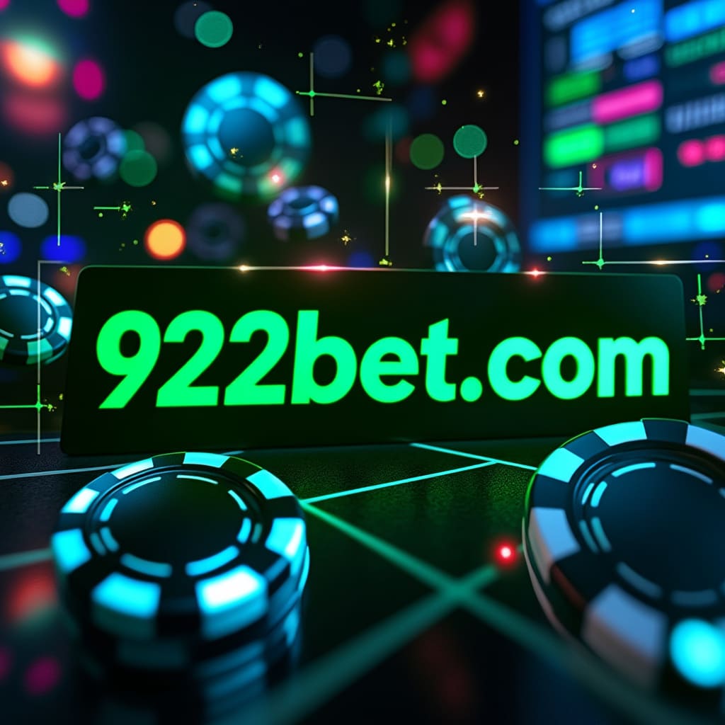 Imagem promocional da 922bet mostrando a plataforma e suas vantagens